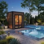 Petit sauna extérieur « Lyse » | 2 x 2 m
