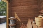 Petit sauna extérieur « Lyse » | 2 x 2 m – Image 7