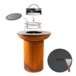 Brasero plancha Bonbiza Bonfeu 80cm