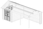 Carport avec abri en bois « Arthur » | 4 x 7 m – Image 6