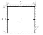 Carport garage fermé double « Hansa Deluxe F » | 6 x 7 m – Image 5