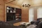 Chalet en bois habitable 2 chambres et mezzanine « Holiday Max 2 » | 12 x 8 m – Image 7