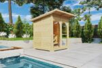 Petite sauna de jardin « Nova » | 2 x 2 m – Image 4