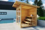 Petite sauna de jardin « Nova » | 2 x 2 m – Image 5