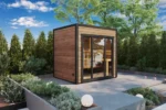 Petit sauna de jardin « Sogne » | 3 x 2 m – Image 3