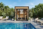 Petit sauna de jardin « Sogne » | 3 x 2 m