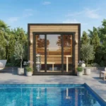 Petit sauna de jardin « Sogne » | 3 x 2 m