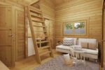Chalet sans permis avec mezzanine « Bruno 2 » | 5 x 4 m – Image 6