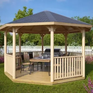 Kiosque « Elizabeth XL » 15 m² | 5 x 5 m