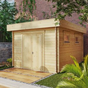 Cabanon en kit « Jacob F » 12 m² | 4 x 3 m