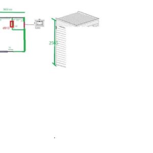 Abri de jardin moderne personnalisé M COLLET sur base « Olivia » 14 m² |   en 3850*3850  RM-260666