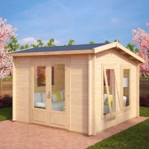 Studio de jardin en bois « Nora X » 9 m² | 3 x 3 m
