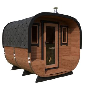 Sauna moderne en bois | 2 x 3 m