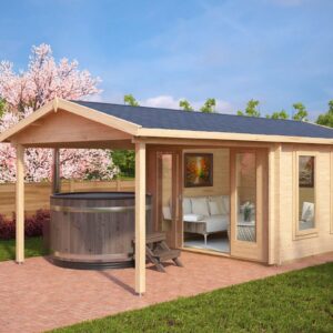 Abri de jardin bois « Nora E » 9 m² | 3 x 3 m