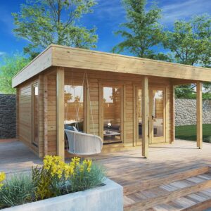 Studio de jardin en kit « Ian E » 18 m² | 5 x 4 m