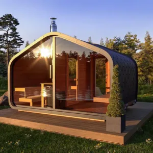 Sauna de jardin « Everest Mini » | 4 x 2 m