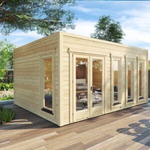 Abri de jardin moderne « Grace » 19 m² | 5 x 4 m