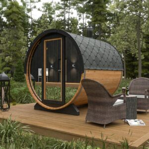 Petit sauna tonneau | 3 x 2 m
