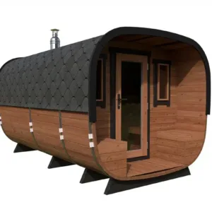 Sauna tonneau de luxe | 4 x 2 m
