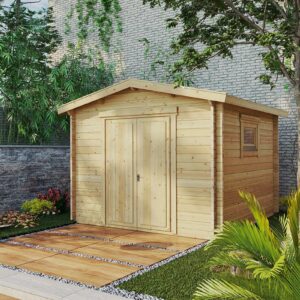 Abri de jardin bois de rangement « Nora F » 9 m² | 3 x 3 m
