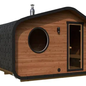 Sauna extérieur « Mont Blanc » | 4 x 4 m